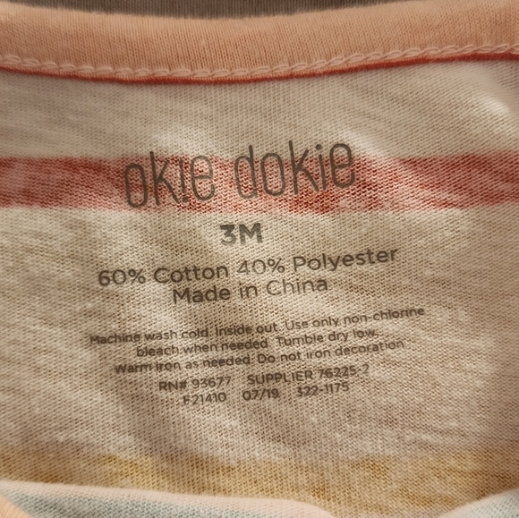 4/$20 Deal ❤️❤️Okie Dokie Girls top - Picture 3 of 3